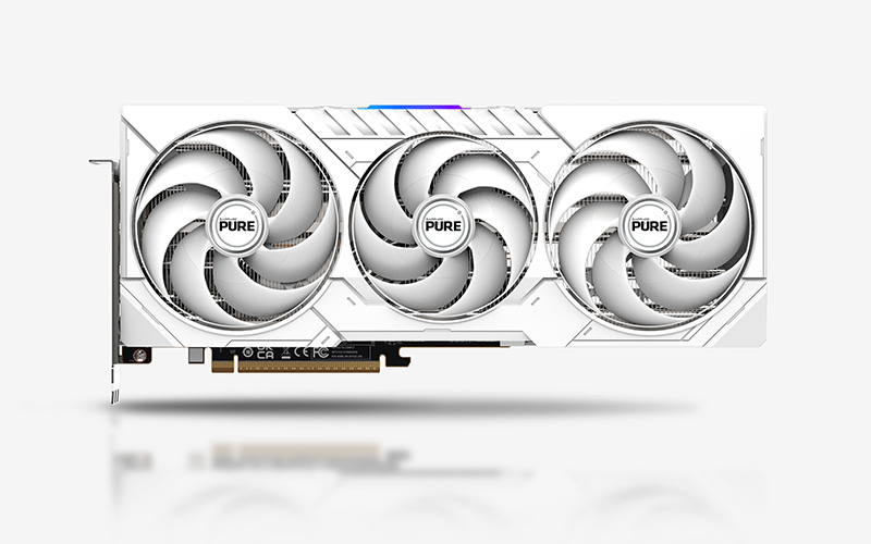 Alternative view of Sapphire PURE AMD Radeon RX 9070 XT 16 GB DDR6